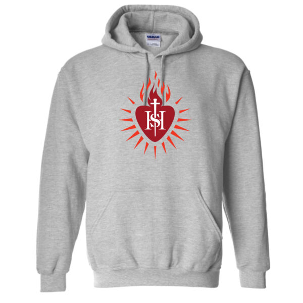 Red Heart Logo - Heavy Blend™ Hooded Sweatshirt Thumbnail