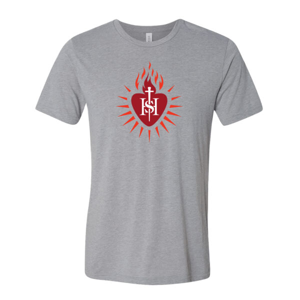 Red Heart Logo - Triblend Tee Thumbnail