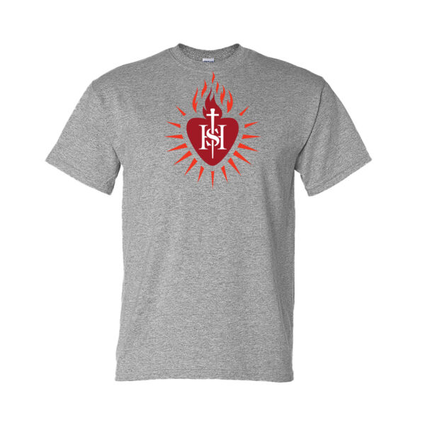 Red Heart Logo - DryBlend® T-Shirt Thumbnail