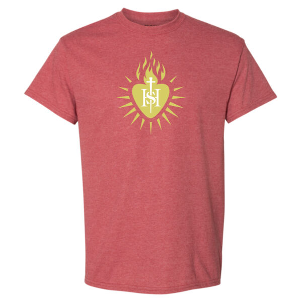 Red Heart Logo - DryBlend® T-Shirt Thumbnail
