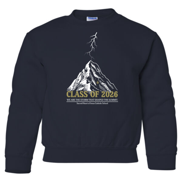 8th Grade Class of 2026 - Heavy Blend™ Youth Sweatshirt Thumbnail